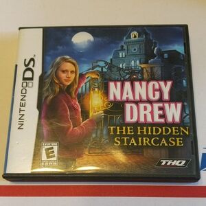Nintendo DS Nancy Drew: The Hidden Staircase - Pink and Blue Cover
